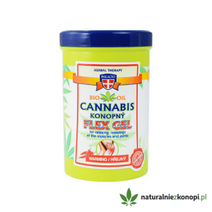 Konopny żel rozgrzewający Flex Gel Palacio 380ml