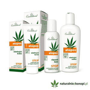 Zestaw konopny ATOPOS na łuszczycę, AZS